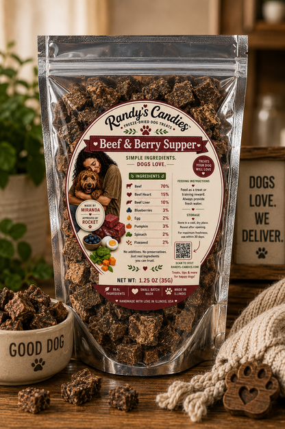 Randy's Candies - Beef & Berry Supper