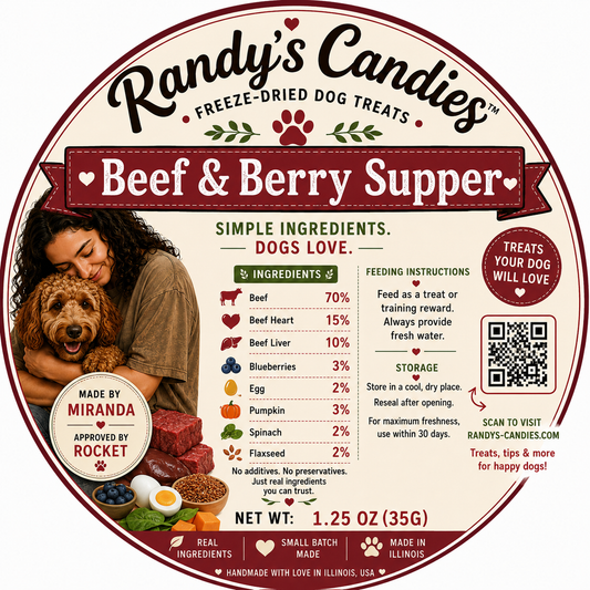 Randy's Candies - Beef & Berry Supper